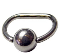 D Ring Nipple Jewellery - Nipple Piercings